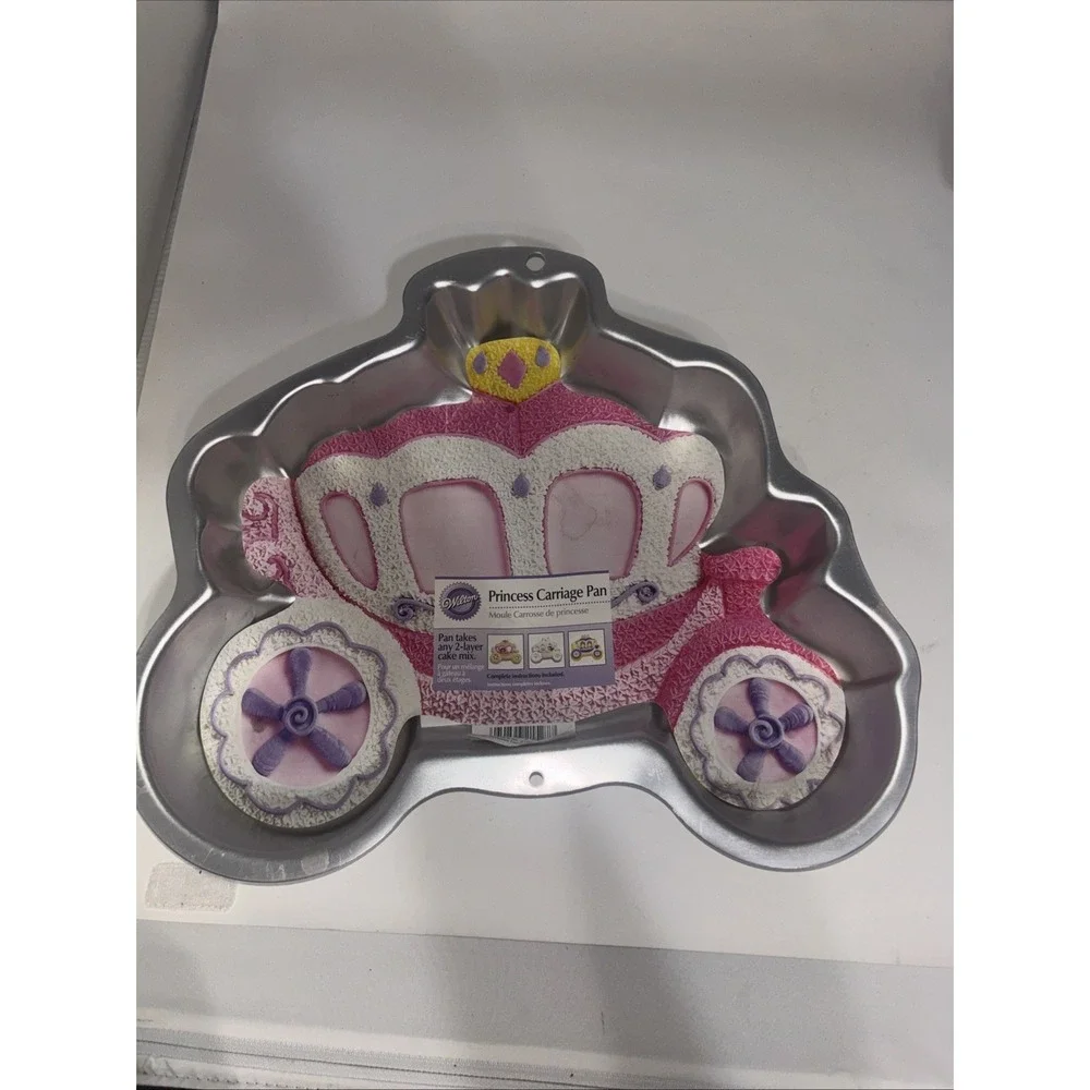 Wilton‎ Princess Carriage Cake Pan 2105-1027 Retired Aluminum New